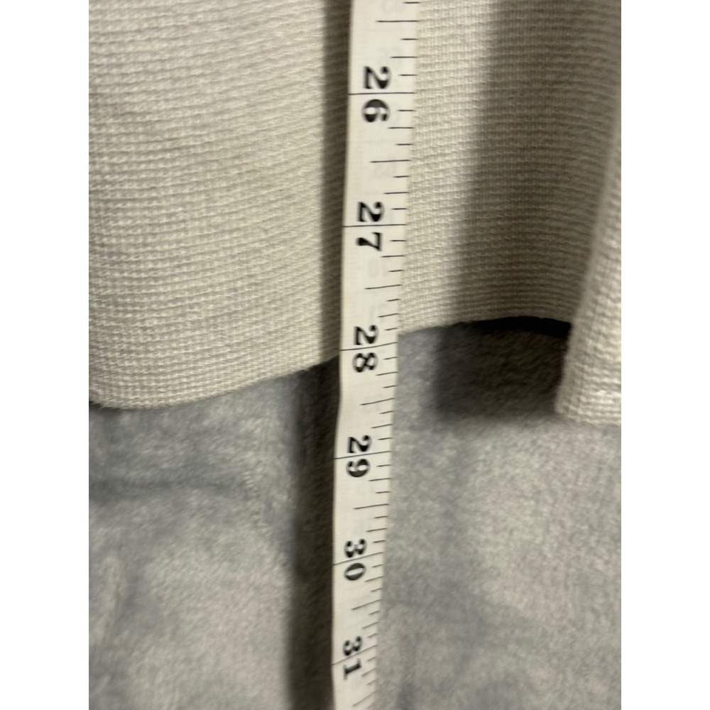 J Crew Womens Open Front Knit Blazer NWT Jacket Light Gray Size M Style J0244 - Picture 4 of 10